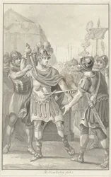 Germanico giura fedeltà a Tiberio