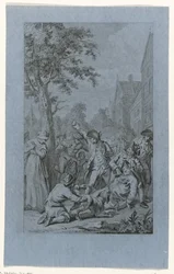 Maltrattamento del cadavere del predicatore P. van den Bosch a Zoetermeer, 1787