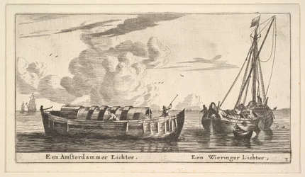 Un accendino di Amsterdam e un Wieringer, XVII secolo