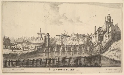 St. Antonis Poort, Amsterdam, metà XVII secolo
