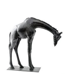 Grande giraffa con testa abbassata, modellata 1909-10, fusa prima del 1913