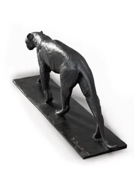 Leopardo in marcia