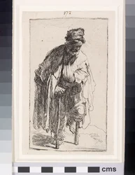 Mendicante con una gamba di legno, c.1630