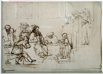 Gesù bambino con i dottori