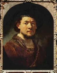 Autoritratto con barba (dipinto su tela)