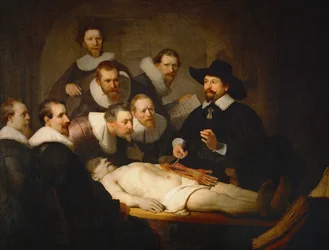 Anatomia del dottor (olio su tela)
