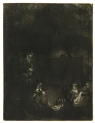 La sepoltura, c.1654