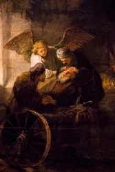 Tobias guarisce il padre cieco