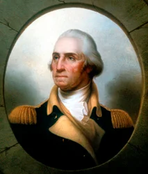 George Washington 1732-99, primo Presidente degli Stati Uniti 1789-97
