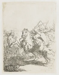 Uno scontro di cavalleria