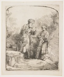 Abramo e Isacco, 1645