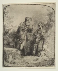 Abramo e Isacco, 1645