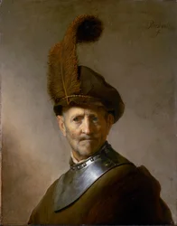 Un vecchio in costume militare, precedentemente chiamato Ritratto del padre di Rembrandt, circa 1630