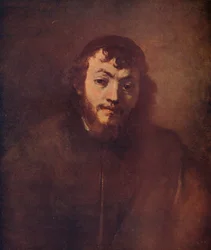 Busto di un giovane barbuto con zucchetto, 1663