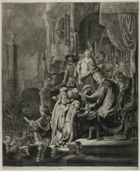 Cristo davanti a Pilato: Grande tavola