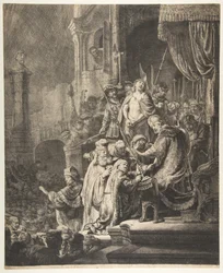 Cristo davanti a Pilato: la grande tavola