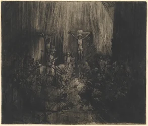 Cristo crocifisso tra i due ladroni (Le tre croci)