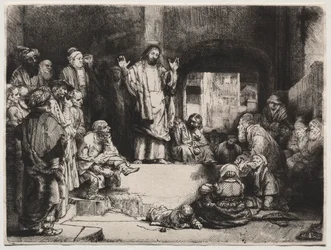 Cristo predicante La Petite Tombe, c. 1657
