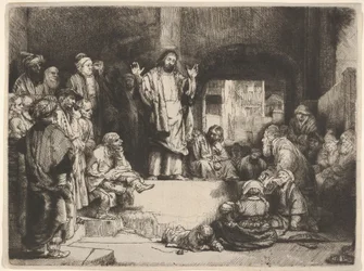 Cristo predicante, chiamato La Petite Tombe, ca. 1657