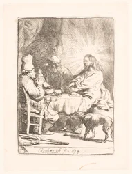Cristo a Emmaus: la tavola più piccola