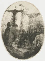 Cristo crocifisso tra i due malfattori