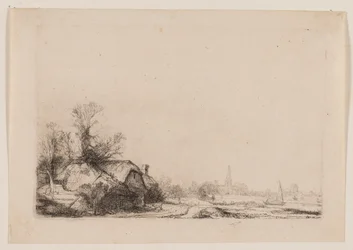 Cottage Accanto a un Canale con Vista su Ouderkerk