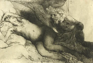 Giove e Antiope, c.1659