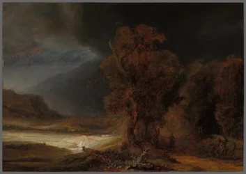 Paesaggio con la parabola del Buon Samaritano
