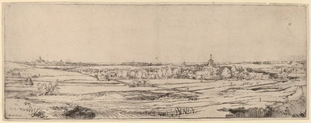 Paesaggio con vista verso Haarlem