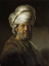 Uomo in abito orientale