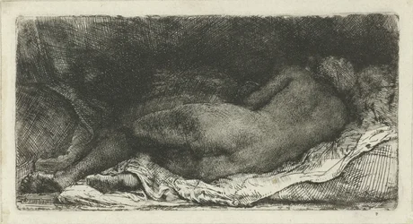 Nudo femminile reclinato