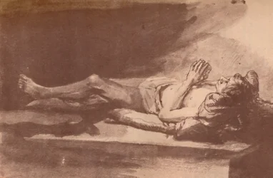 Rembrandt - Studio di un Modello Disteso, 1903