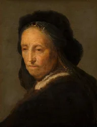 Studio di una vecchia donna, ca 1630-1634