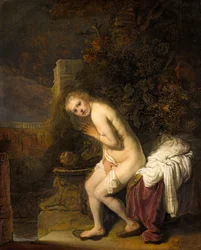 Susanna al bagno, 1636