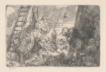 La circoncisione nella stalla, 1646-54