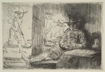 Il giocatore di golf, 1654