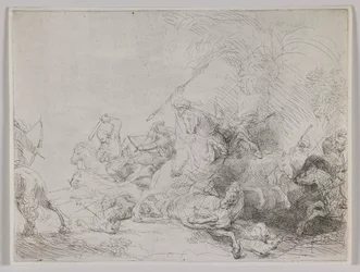 La grande caccia al leone