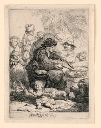 La donna delle frittelle