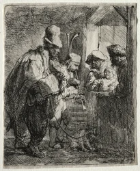 I musicisti itineranti, c. 1635