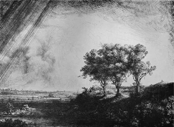 I tre alberi, 1643
