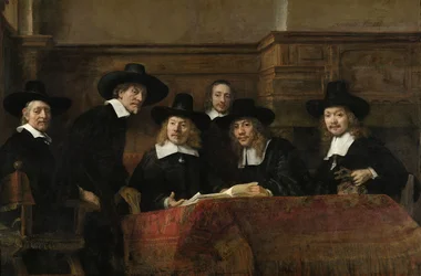 I guardiani della Gilda dei Drapers di Amsterdam, conosciuti come 