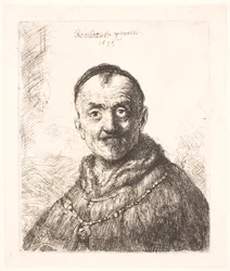 La prima testa orientale (padre di Rembrandt?)