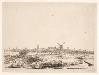 Vista verso Amsterdam