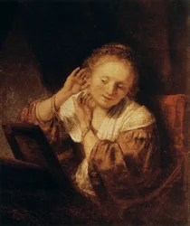 Giovane Donna con Orecchini, 1657