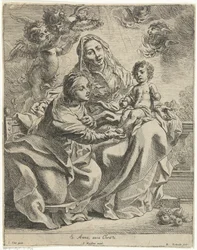 Anna con la Trinità