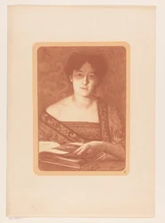 Donna che sfoglia un libro