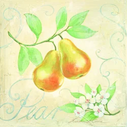 Pere e fiori