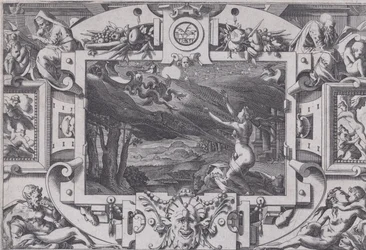 Medea e il suo carro trainato da draghi
