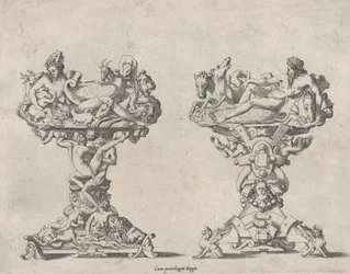 Due saliere, XVI-XVII secolo