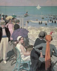 Tempo di balneazione a Cabourg